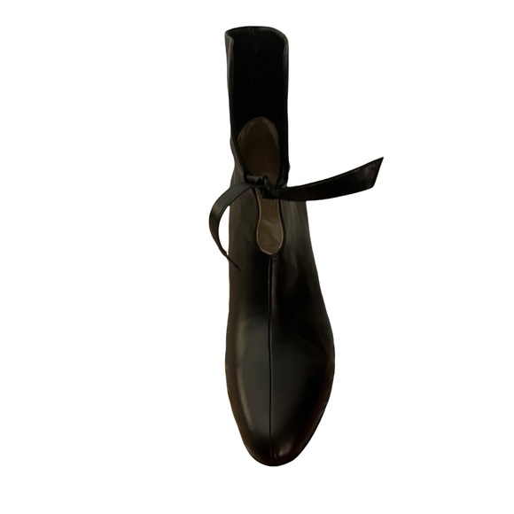 RARE MNZ Maryam Nassir Zadeh Kierra Boots size 41 (US 11) black calfskin - Picture 9 of 16